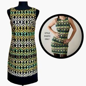 AB Studio Sleeveless Sheath Dress (4)